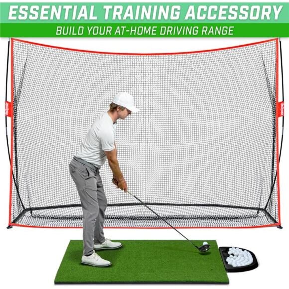 All-Weather Golf Ball Tray - 70 Ball Capacity - Compatible with All Hitting Mats - Picture 4 of 7